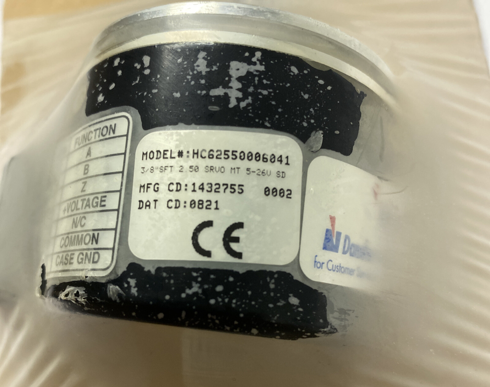 DYNAPAR,HC62550006041,INCREMENTAL ENCODER NEW NO BOX