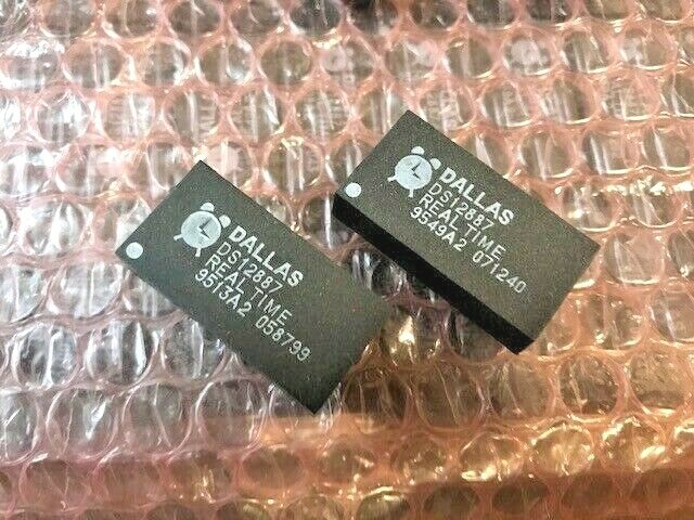 LOT OF 2:  DALLAS DS12887 REAL TIME CLOCK CHIP - USA SELLER! RM2-CMP25