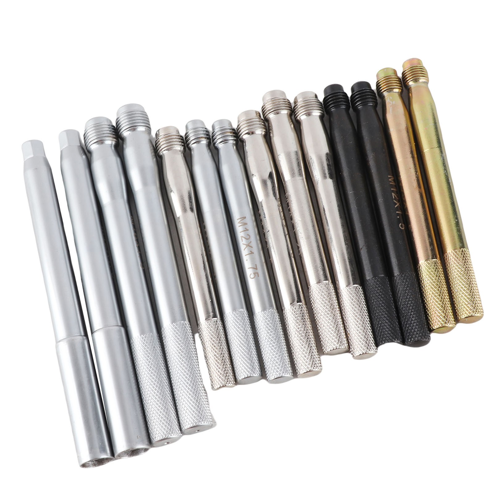 14 PCS Wheel Stud Alignment Pin Carbon Steel Wheel Alignment Balancing Guide