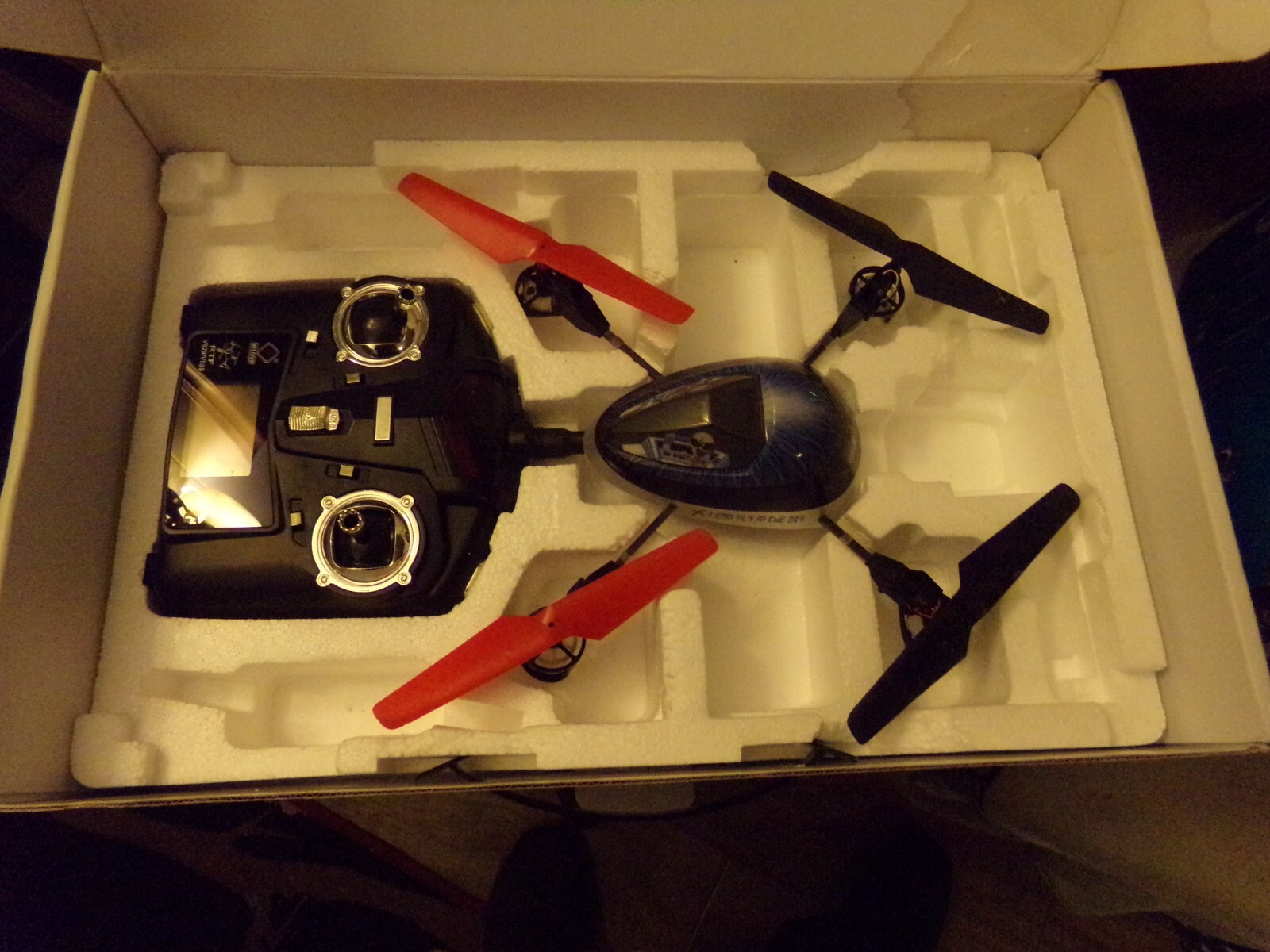 DRONE QUAD COPTER UFO FORCE 2.4 GHZ black