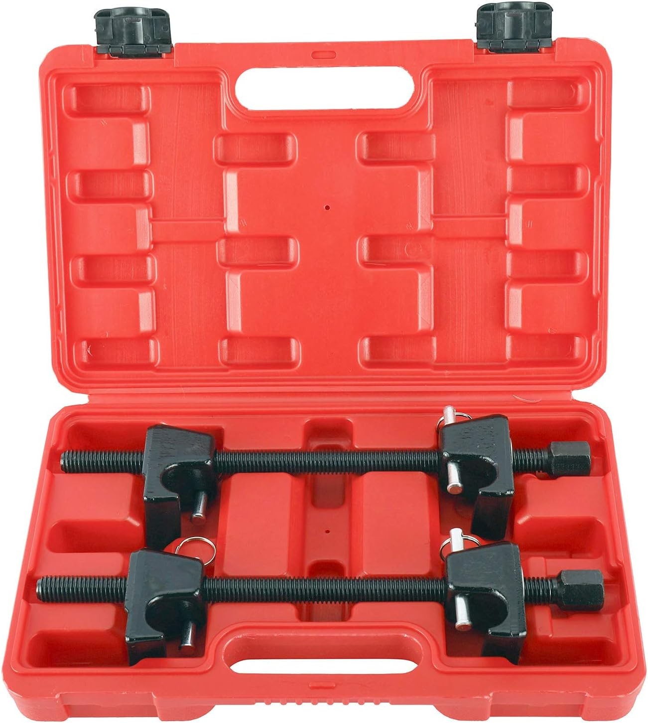 2Pcs Heavy Duty Coil Spring Compressor Tool Strut Spring Remover Suspenion Tool