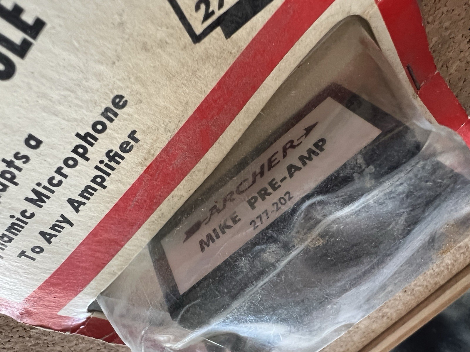 Vintage Archer Microphone Preamplifier Block Module NOS - 277-202