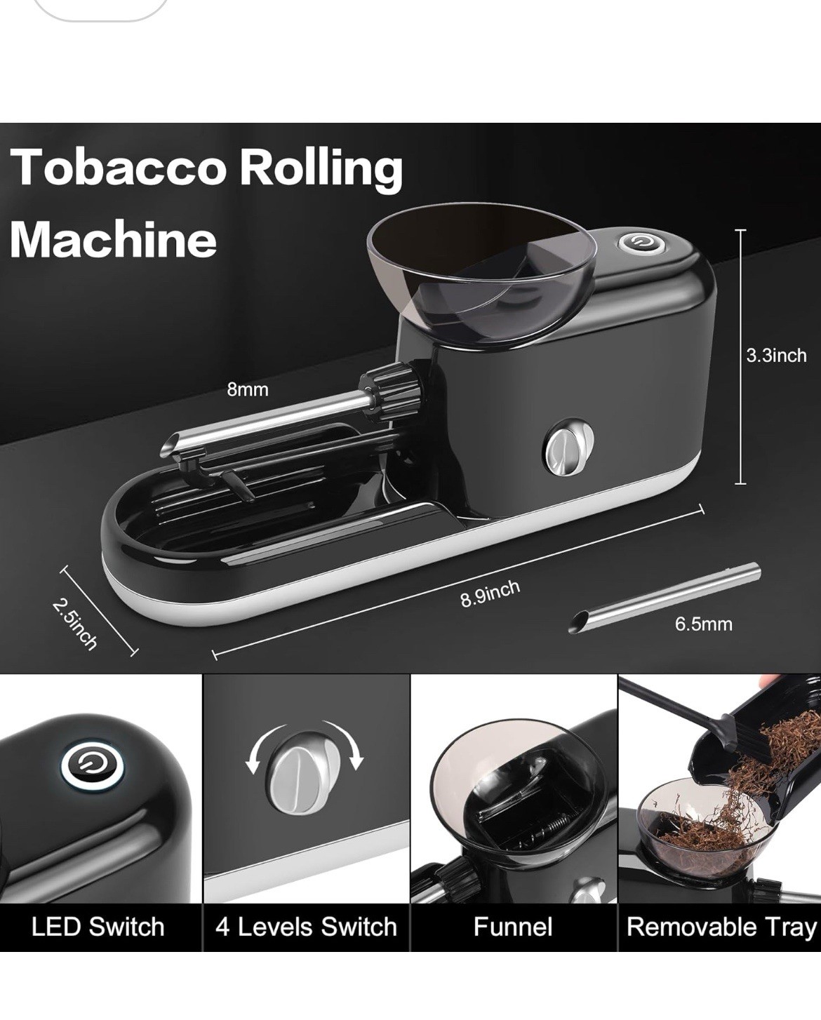 Plastic Cigarette Rolling Machine -