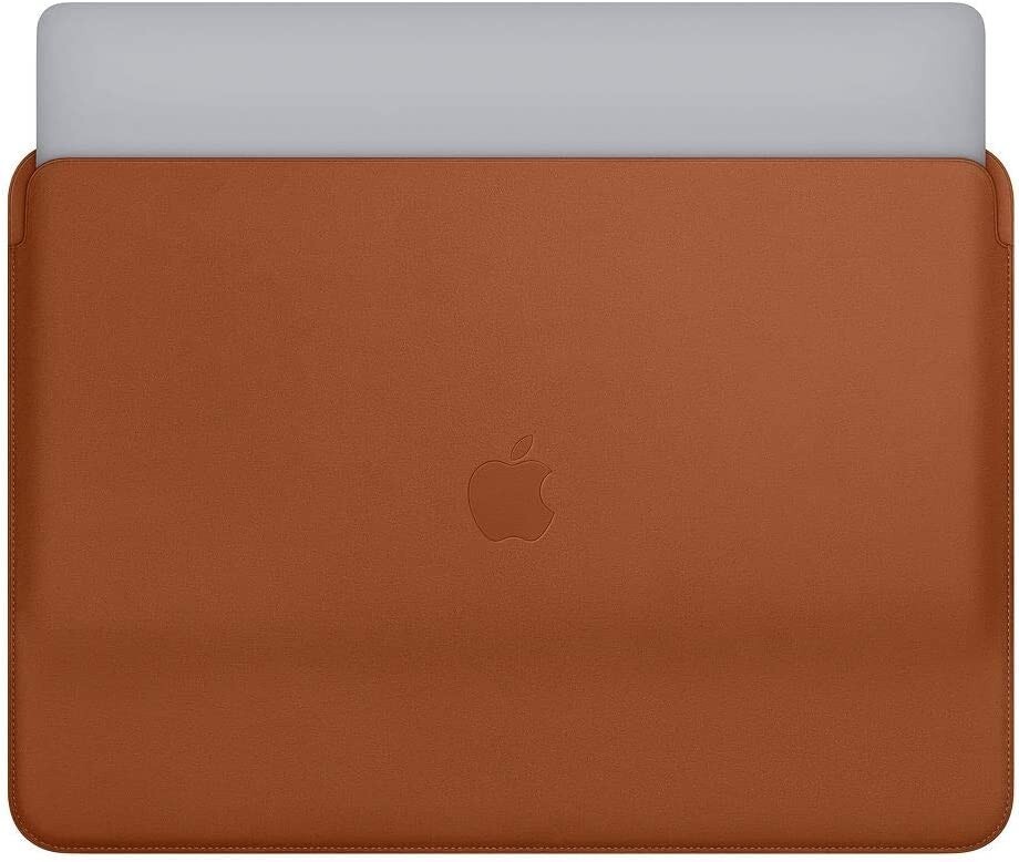 OEM Original Apple Leather Sleeve for 12 Inch MacBook Saddle Brown (MQG12ZM/A)