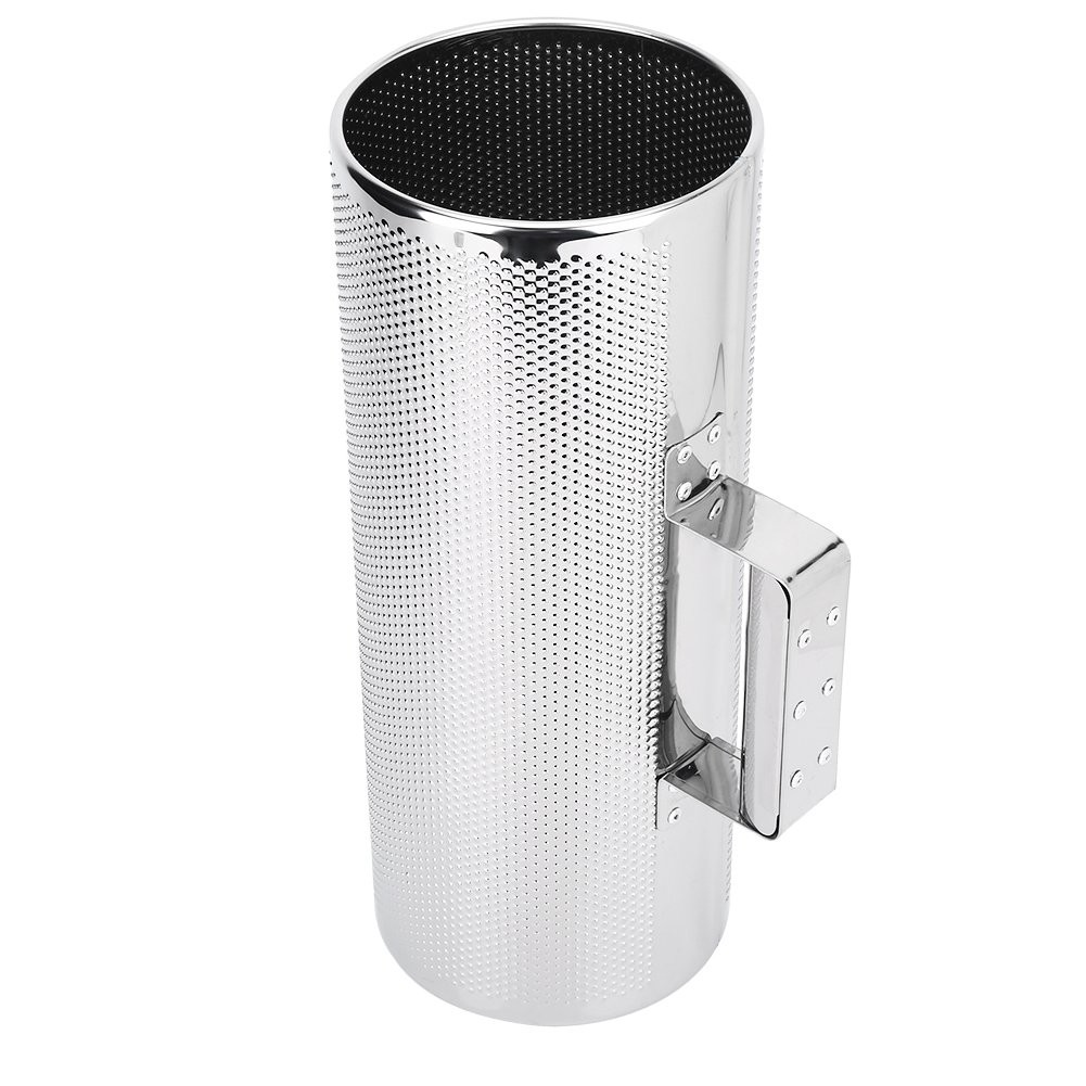 Professional Stainless Steel Guiro with Scraper Musical Training Tool for Ban...