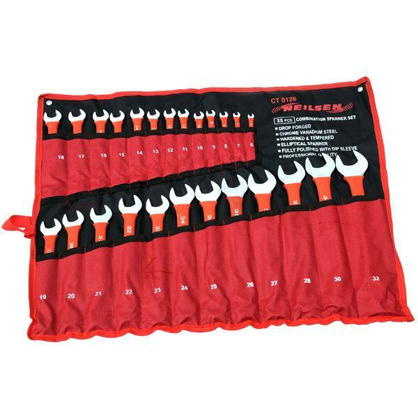 Combination Spanner Set, Drop Forged (Neilsen CT0126) *28MM SPANNER ONLY*