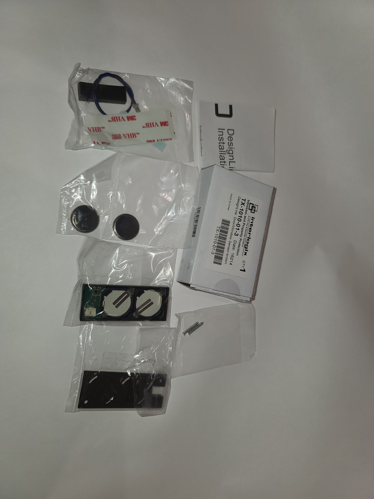 Interlogix TX-1010-01-3 DesignLine Door/Window Sensor