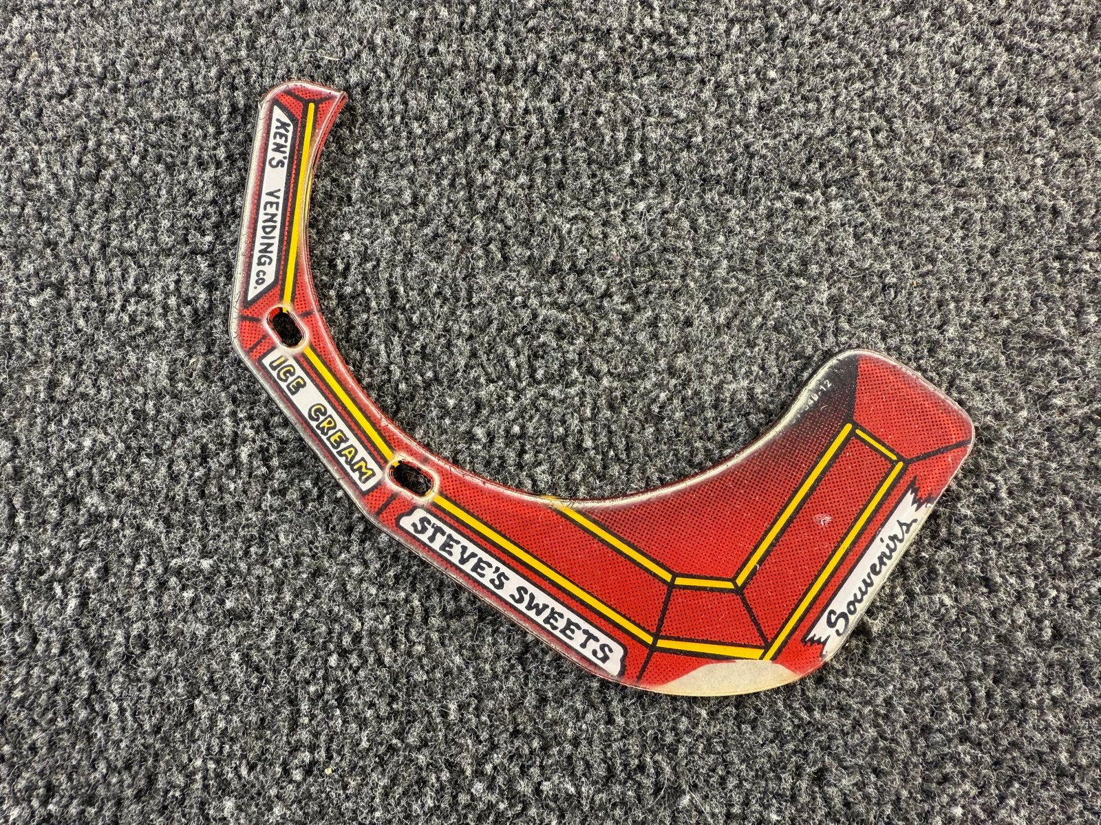Williams Comet Pinball Machine Playfield Plastic 31-540-12 NEW