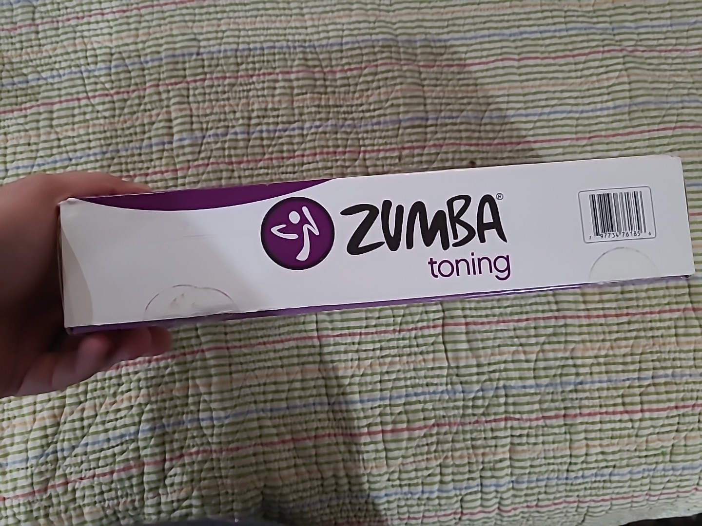 Zumba TONING Sticks 1 lbs SHAKER WEIGHTS