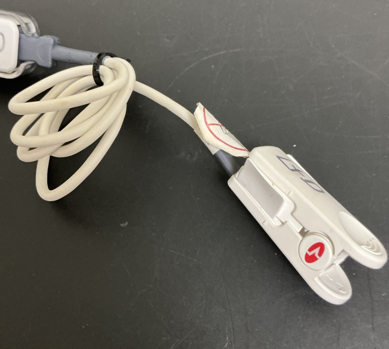 Lot of 10 Assorted Pulse Ox Cables for HP | Curbell and Masimo Adapters