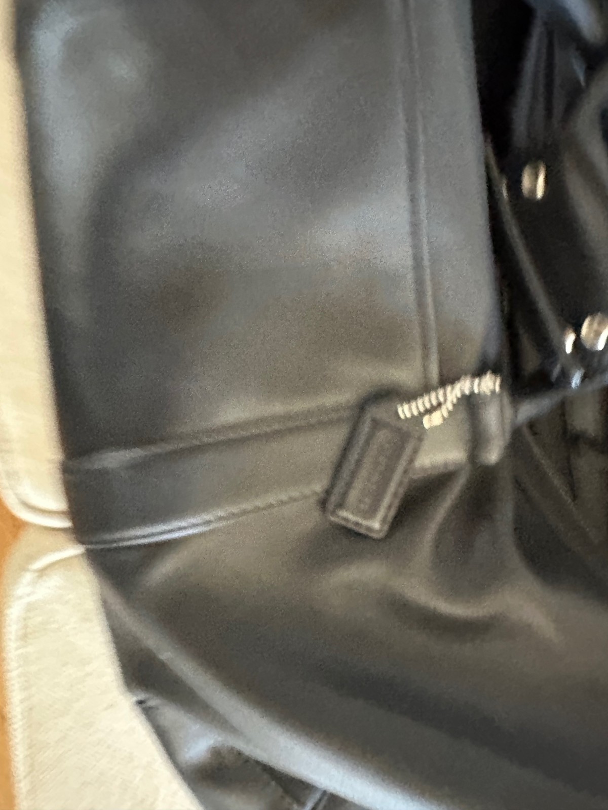 Coach Venturer Weekender Bag ~ Black leather