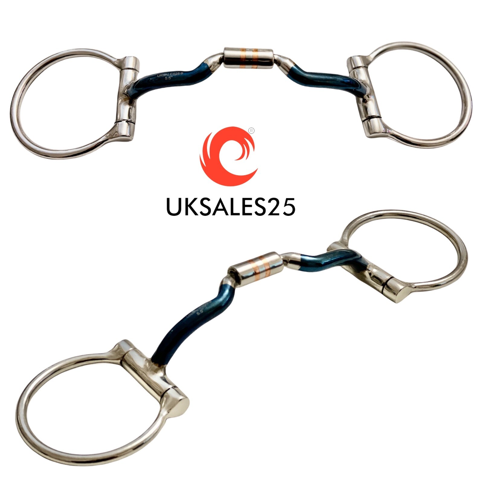 Blue Sweet Iron Western Goddess Bite With Copper Same Day Shipping
