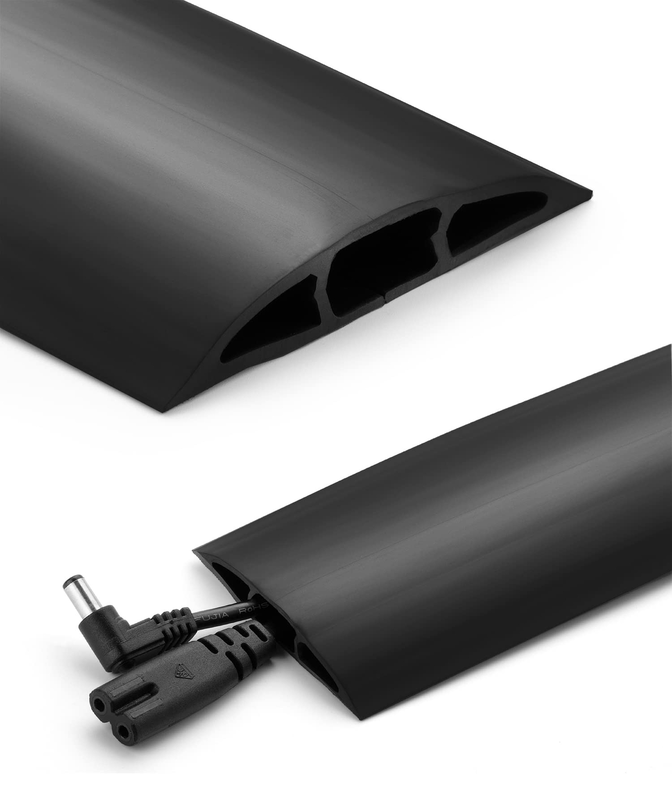 6FT Floor Cable Cover Cord Hider Extension Cord Floor Wire Protector Cover