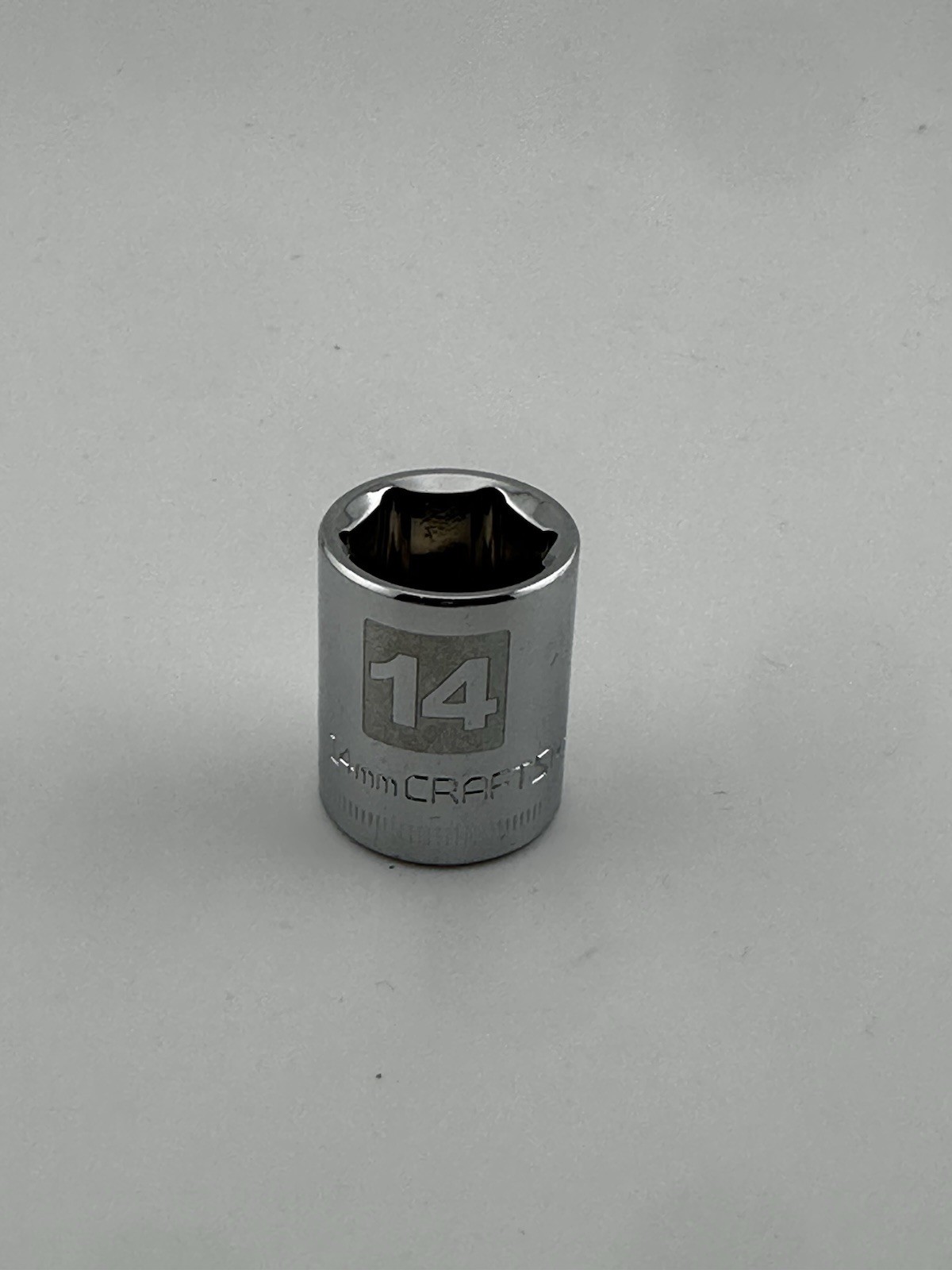 Craftsman 14mm Easy Read Socket 1/4” Drive. 6 Point. 34611.  398
