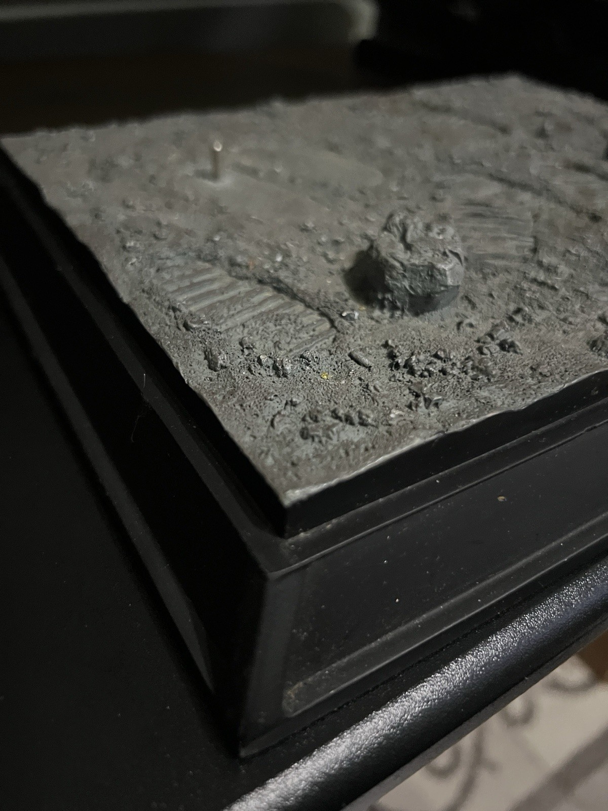 Lunar Display Base for GERRY ANDERSEN UFO Moonbase model - Museum Quality-Rare!!