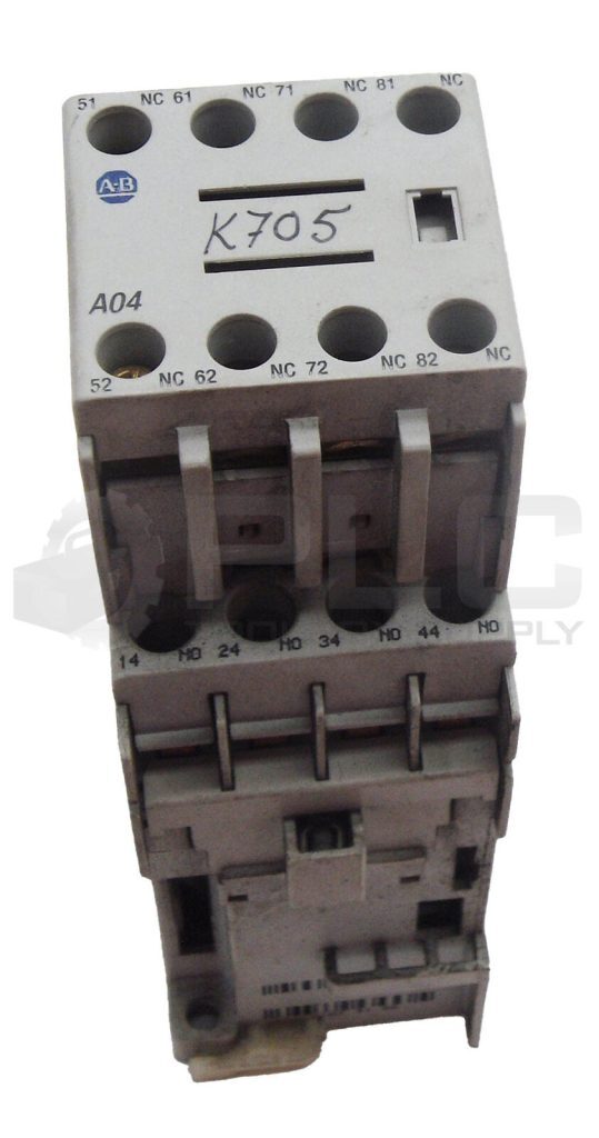 ALLEN BRADLEY 700-CF400Z* /A CONTACTOR W/ 100-F /A W/ 100-FSV55 /A