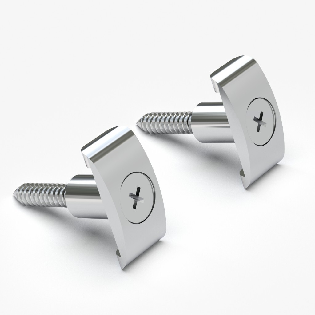 GUYKER Guitar String Retainers(Set of 2) String Guide Part for Electric Guitars