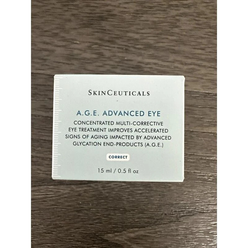 SkinCeuticals A.G.E. Advanced Eye Treatment 0.5oz/15ml NEW SEALED BOX