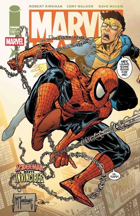 Marvel Team-Up #14 Facsimile Ed CVR D McFarlane & McCaig Variant Image NM