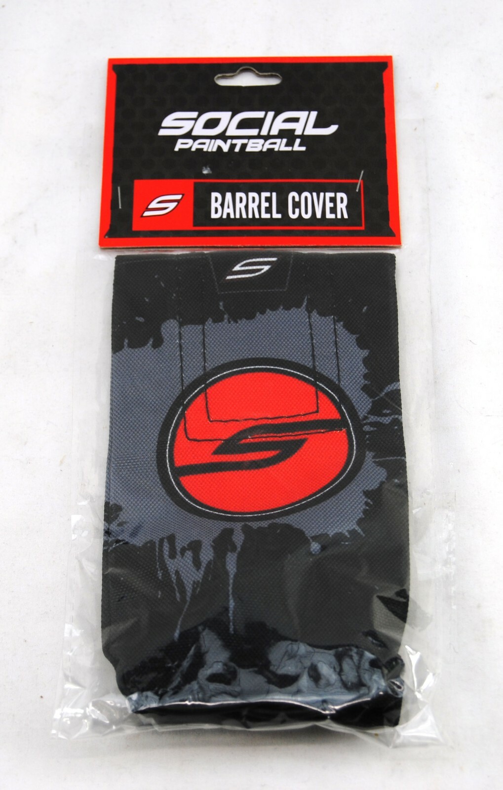 Social Paintball Barrel Cover Sock Sleeve Marker Accessory Splatter NEW