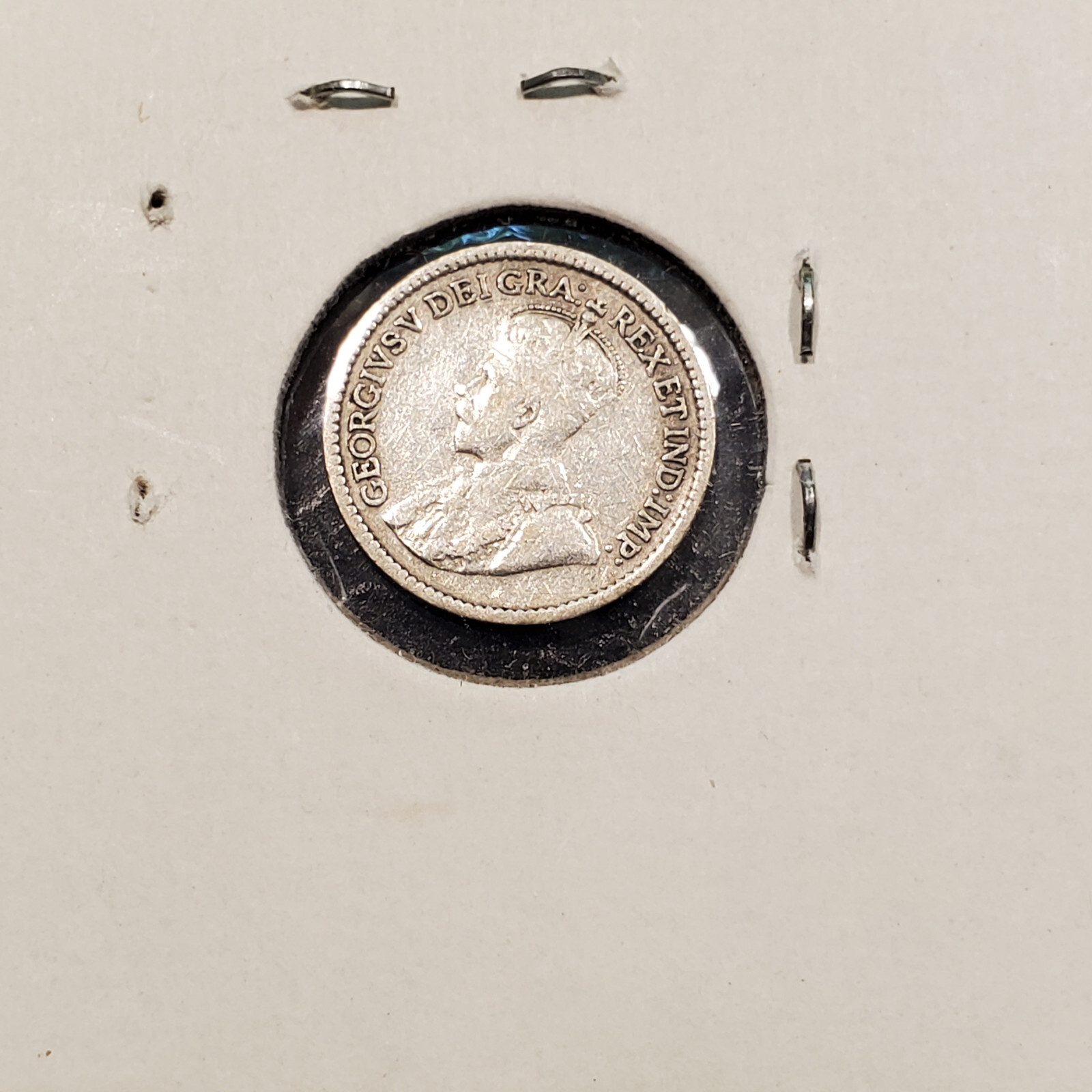 CANADA 1913 5 CENTS JBC