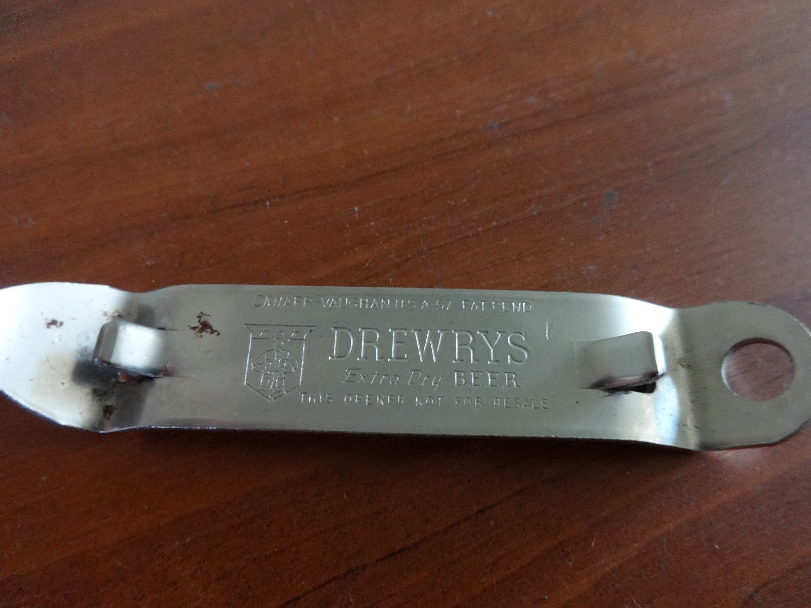 **3** DREWERYS EXTRA DRY Beer Can Bottle Openers Advertising USA Vaughan