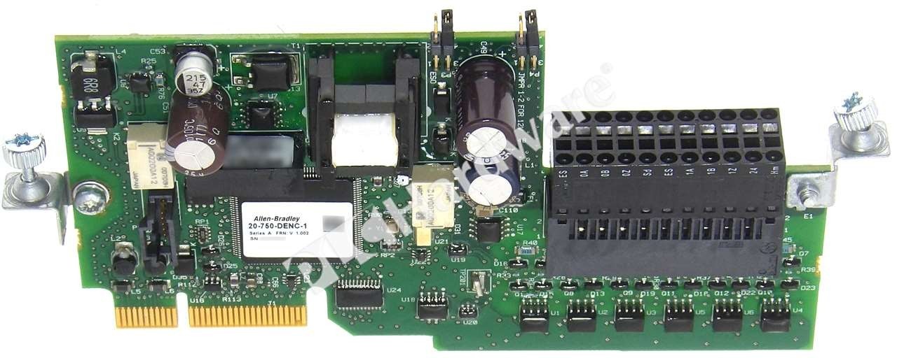 Surplus Open Allen Bradley 20-750-DENC-1 Ser A PowerFlex 750 Dual Encoder Module