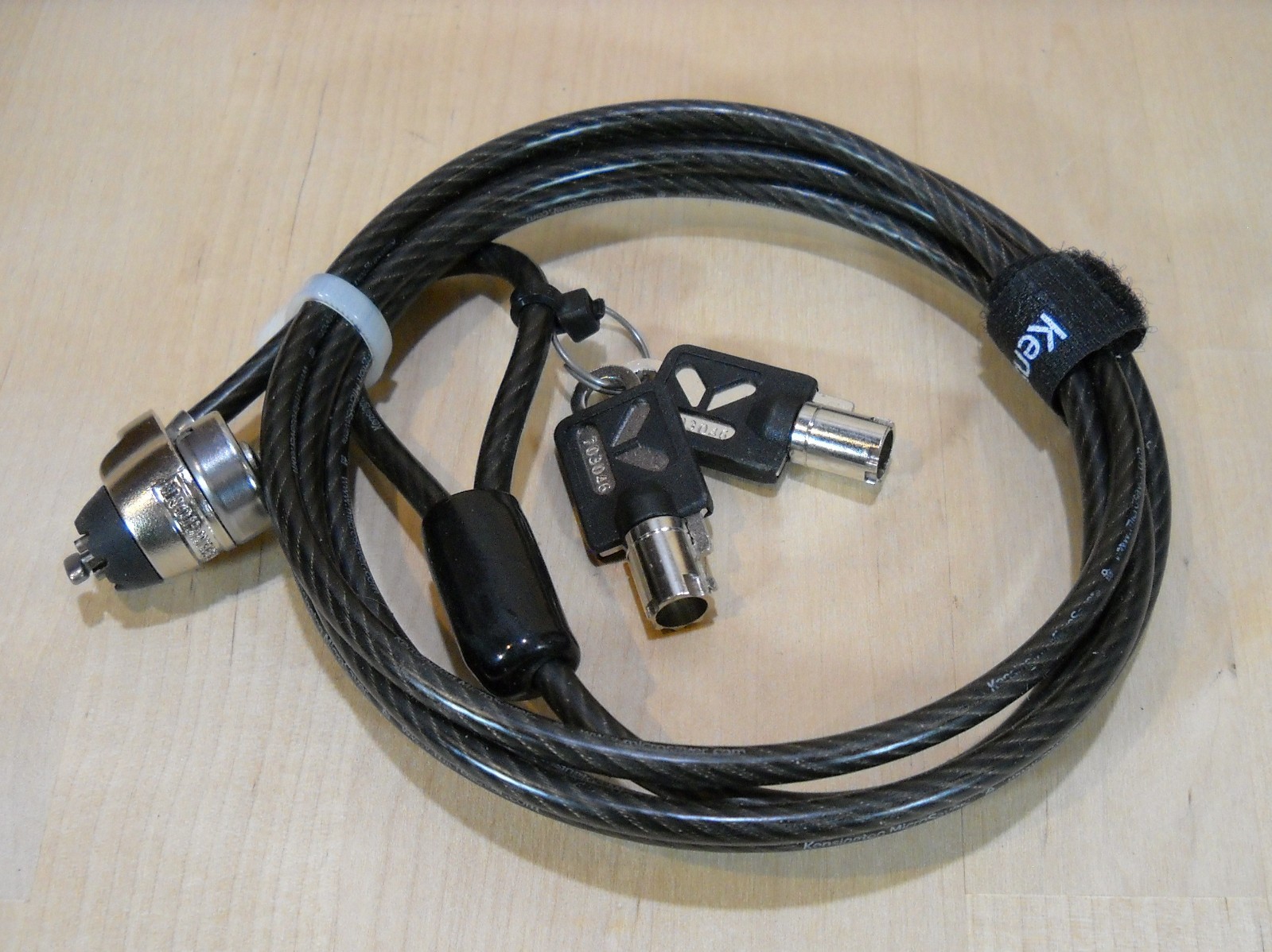 Kensington MicroSaver Cable Computer Security Keyed Lock