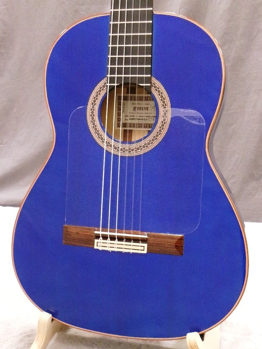 Outlet Esteve Gipsy Kings By Andr Reyes Blue Flamenco Guitar Mr. Safe delivery f