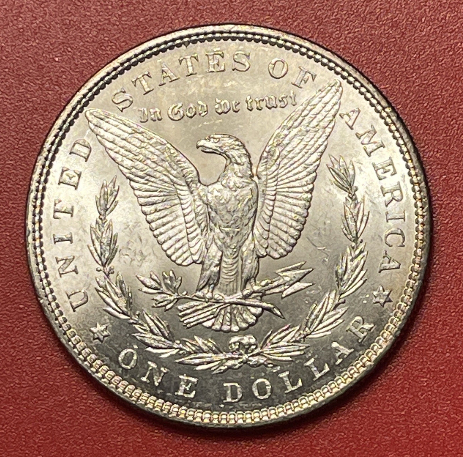 1885 P Morgan Silver Dollar, Choice Uncirculated.