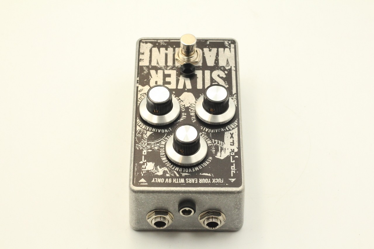 JPTR FX SilverMachine Octave Fuzz Guitar Effect Pedal Used