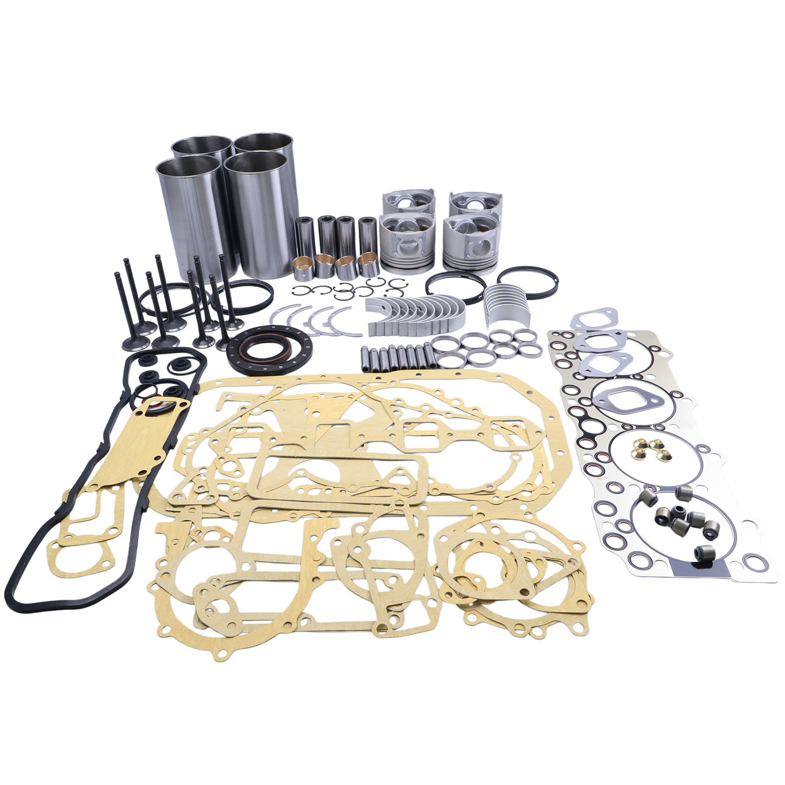 4BG1 Engine Rebuild Kit For Isuzu Hitachi Kobelco JCB Excavator Piston 4BG1T
