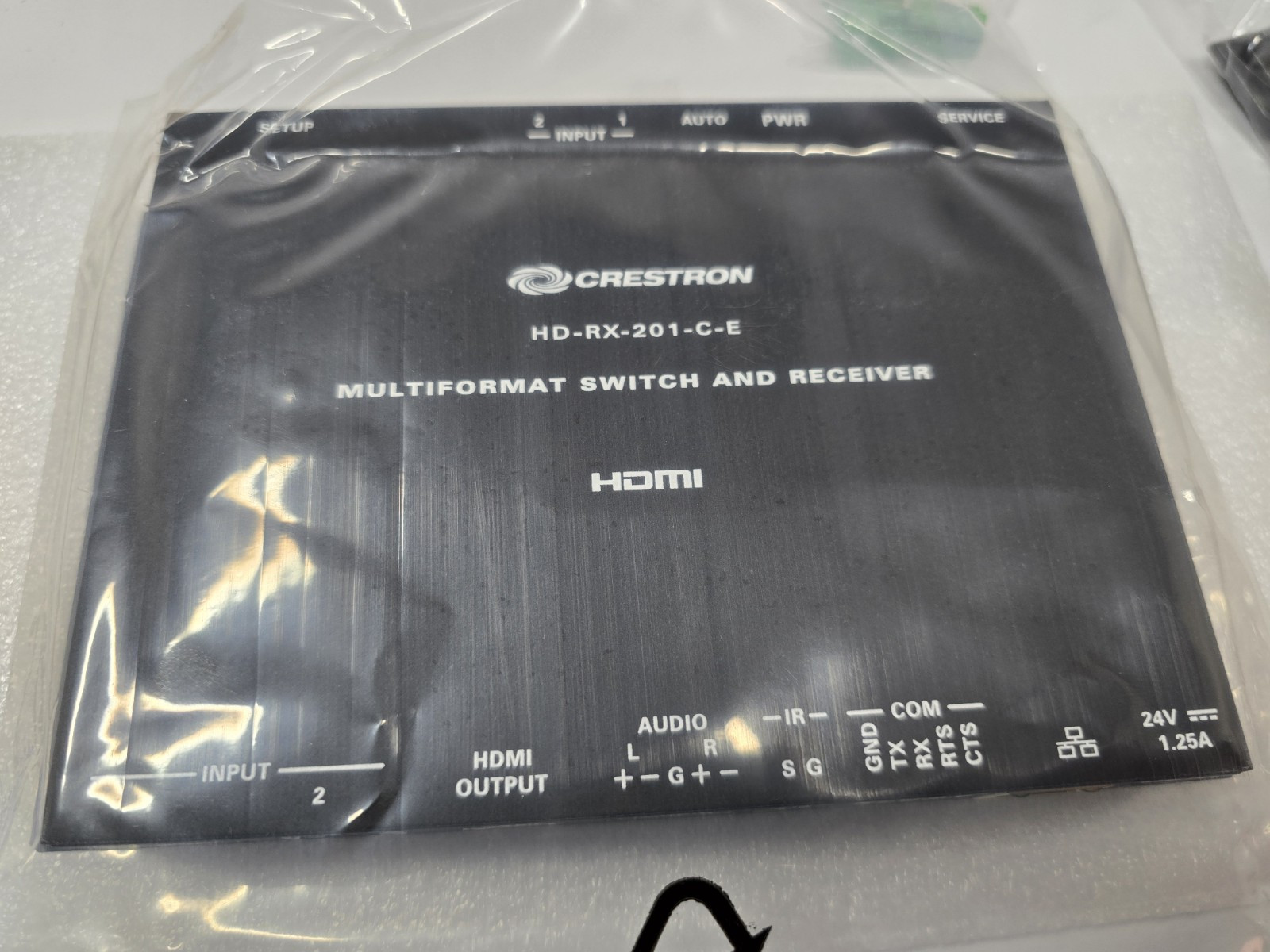 Crestron HD-RX-201-C-E MultiFormat Switch & Receiver HDMI over CATx NEW OPEN BOX