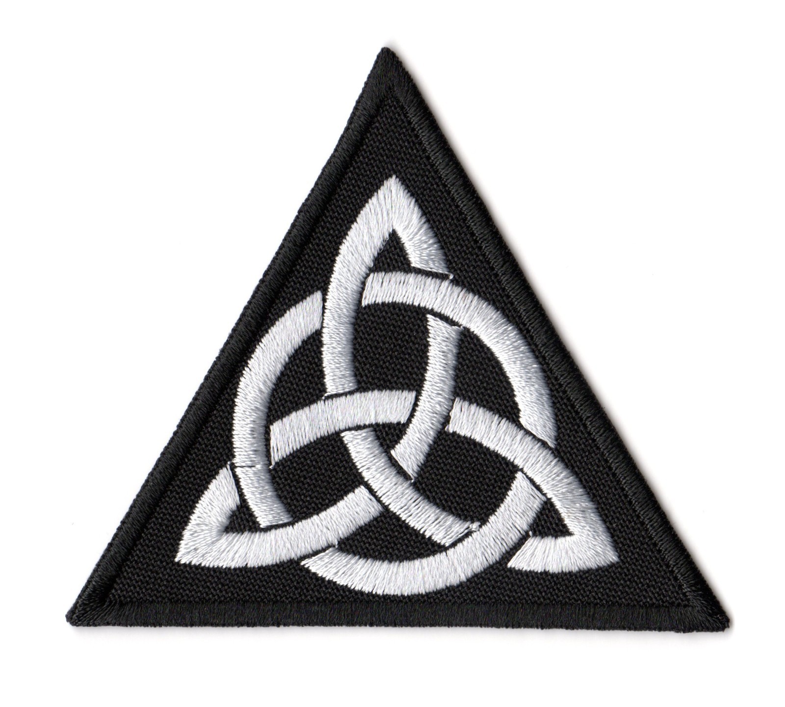 Celtic Triquetra Patch Trinity Knot Unity Balance Eternity Norse Art Biker Logo