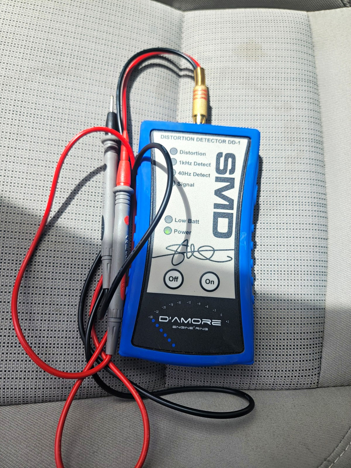 SMD DD-1 Distortion Detector Car Audio Tuning Tool DD-1 MPN DD-1