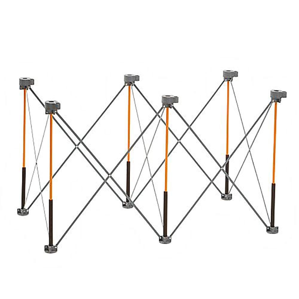 Bora Centipede 2 ft. L x 4 W x 2.5 H 2 Ft x 4 Ft, Orange/Black