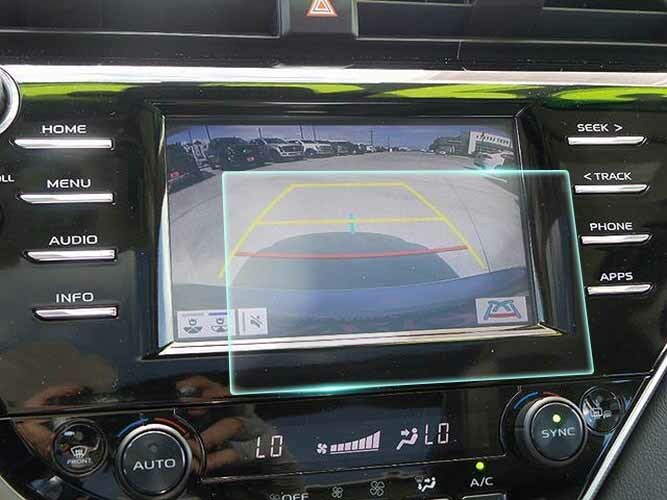 Crystal Clear Screen Protector for 2018 Toyota Camry 8in Vehicle Navigation