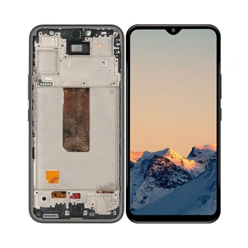 For Samsung Galaxy A54 5G A546 LCD Display Touch Screen Digitizer Assembly Frame