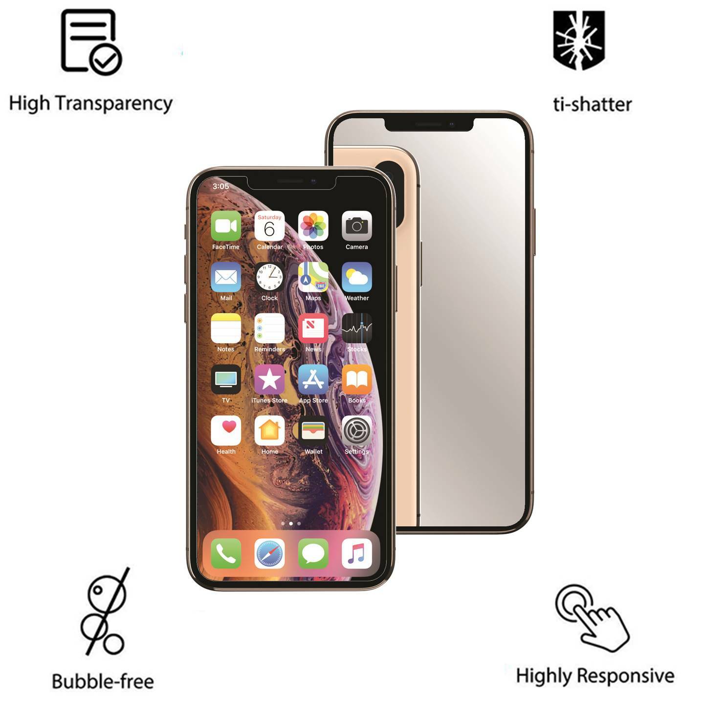 Mirror Screen Protector Guard Film Shield For iPhone 12 / Pro / Pro Max / Mini