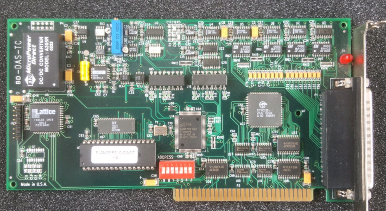 Measurement Computing/Computer Boards 8-Bit ISA Thermocouple Input Board DAS-TC