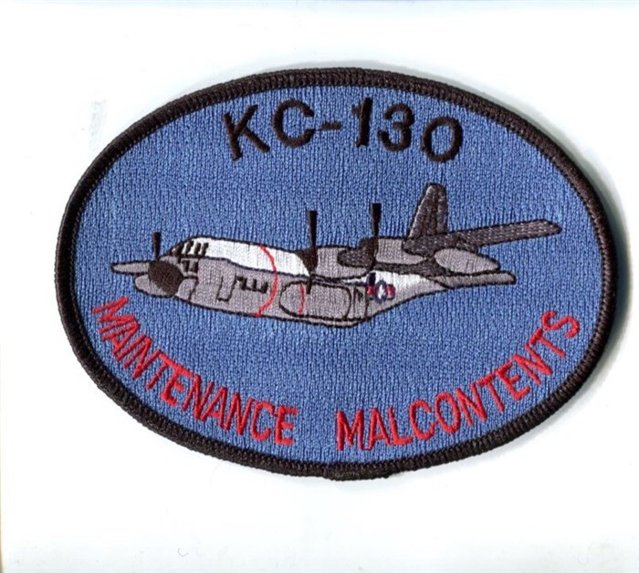 KC-130 C-130 Hercules Maintenance US Navy VR USMC VMGR Lockheed Squadron Patch