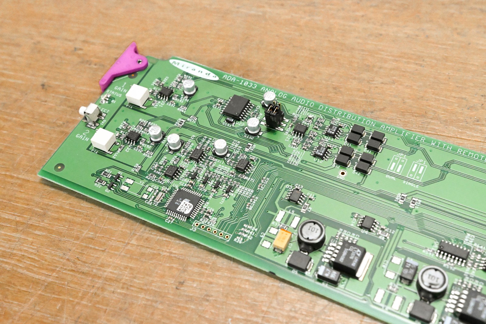Miranda ADA-1033 Analog Audio Distribution Amplifier with Remote Gain CG0114D