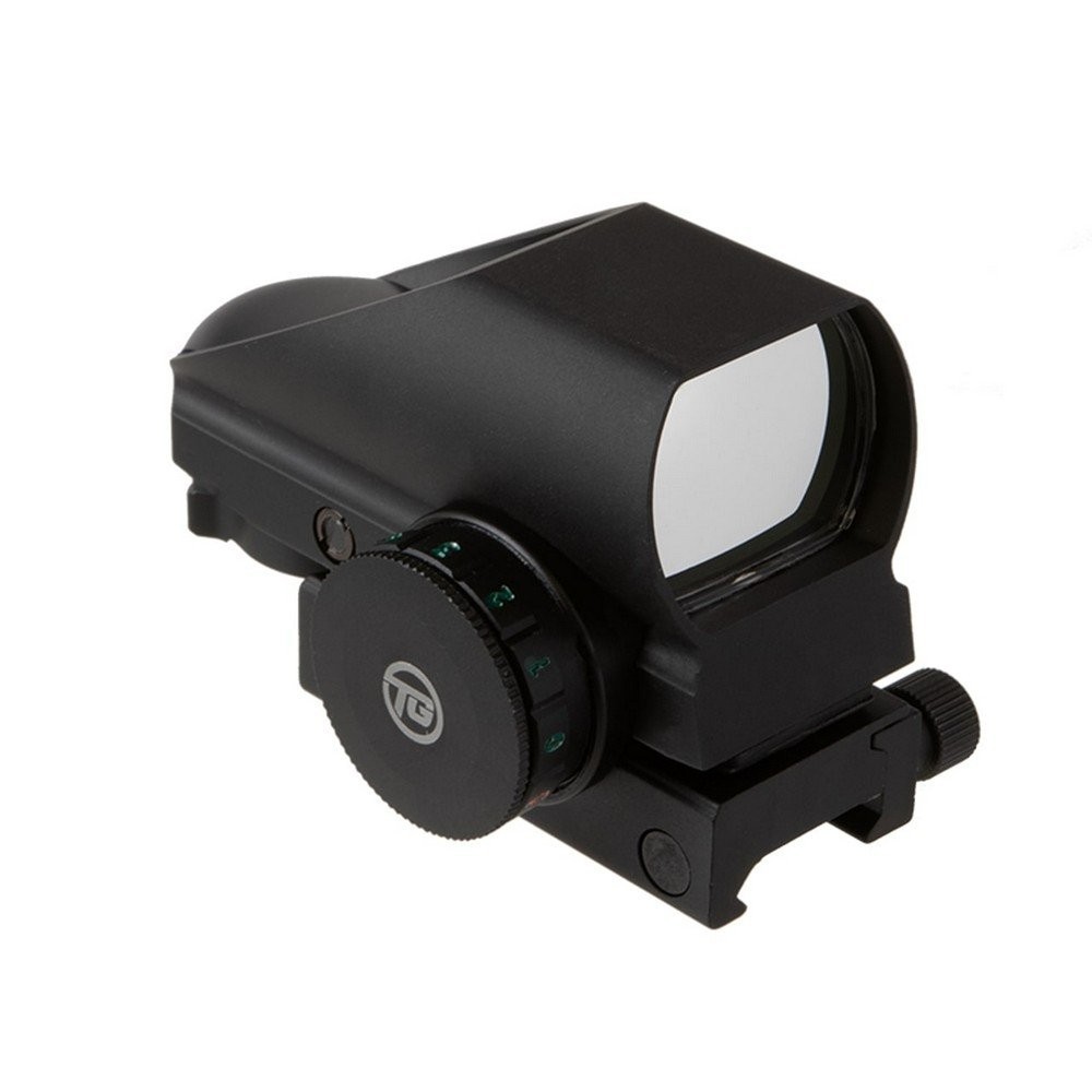 Truglo Tru Brite Red Dot Sight Multi-Reticle, Dual Color Black Clamshell TG8380B