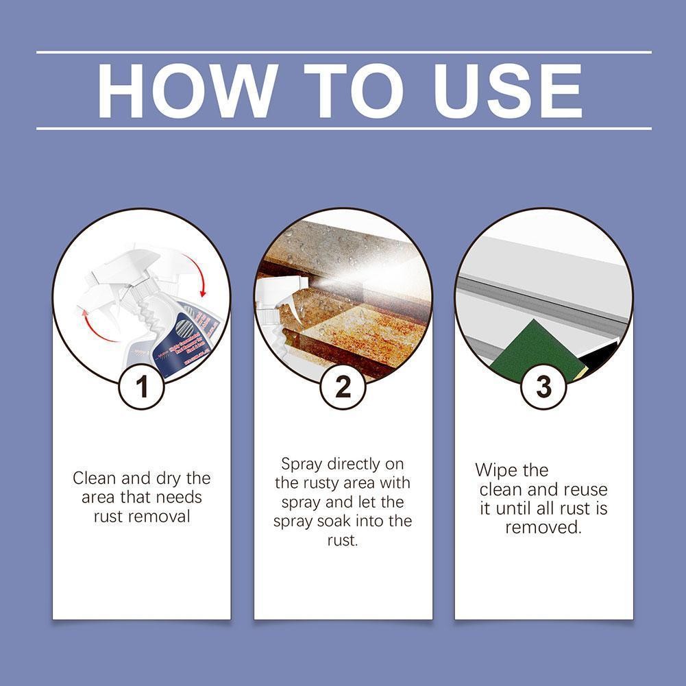 Heavy-duty Metal Rust Remover,Highly Concentrated Rust Remover