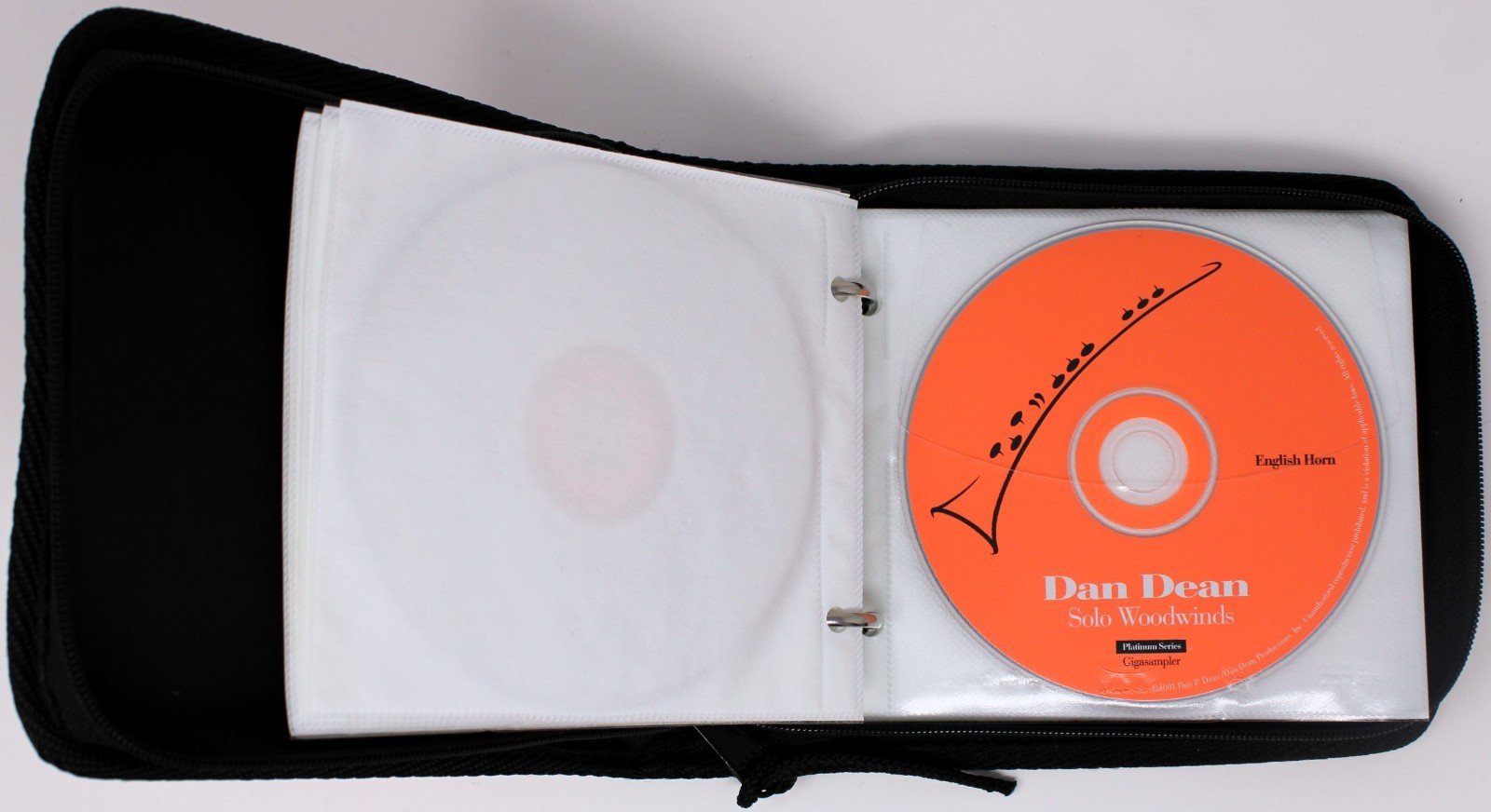 Dan Dean Solo Woodwinds Gigasampler Format Sound Library/Sampling 10 CD Set