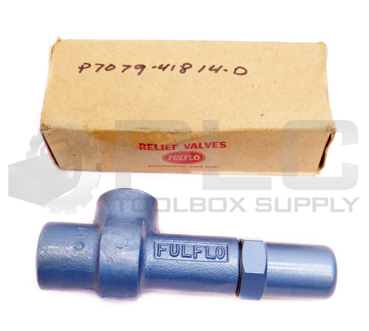 NEW FULFLO HYDRAULIC 1/2" RELIEF VALVE