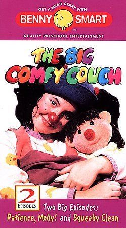 Big Comfy Couch, The - Patience Molly/Squeaky Clean (VHS, 2000)New Free Shipping