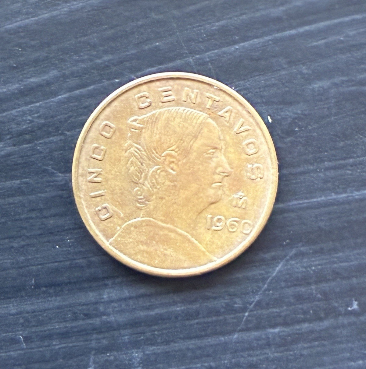 Mexico 5 Centavos 1960 World Coin Foreign Currency FREE Shipping!