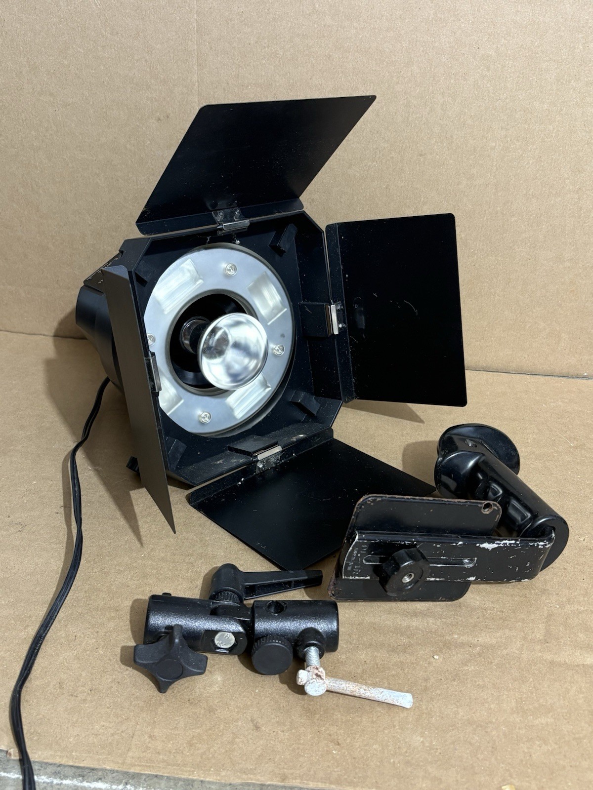 Vintage Morris Popular AC Slave Specialist 150Ws Studio Strobe Flash Light Japan