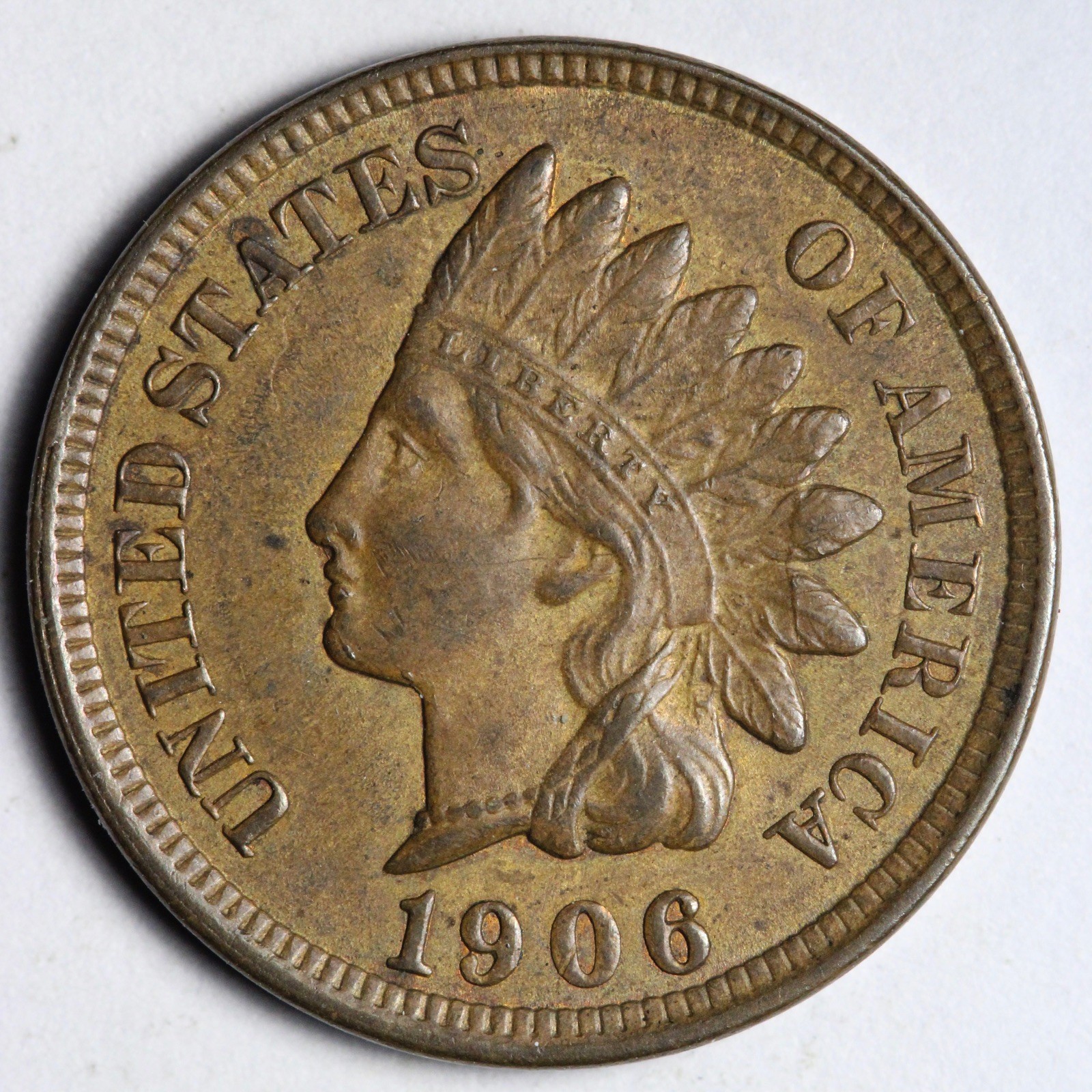 1906 Indian Head Cent Penny UNC *UNCIRCULATED* MS E231 AWNN